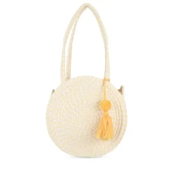 Sac à Main JAUNE Femme Motif Uni