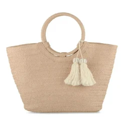 Sac à Main JAUNE Femme Motif Uni