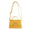 Sac à Main JAUNE Femme Motif Uni