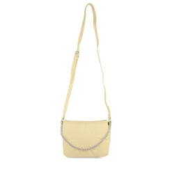 Sac à Main JAUNE Femme Motif Uni