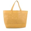 Sac à Main JAUNE Femme Motif Uni