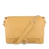 Sac à Main JAUNE Femme Motif Uni