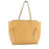 Sac à Main JAUNE Femme Motif Uni