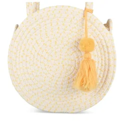Sac à Main JAUNE Femme Motif Uni