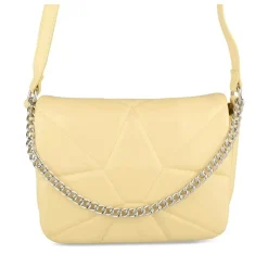 Sac à Main JAUNE Femme Motif Uni
