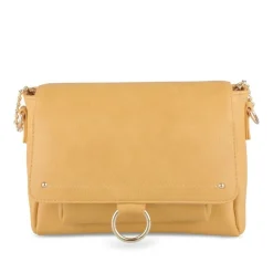 Sac à Main JAUNE Femme Motif Uni
