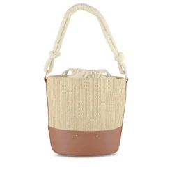 Sac à Main JAUNE Femme Motif Uni
