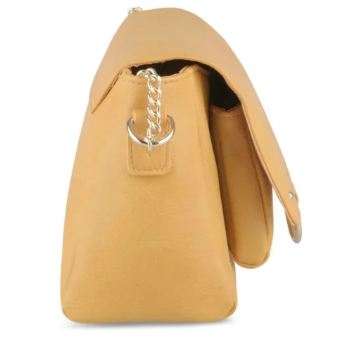 Sac à Main JAUNE Femme Motif Uni