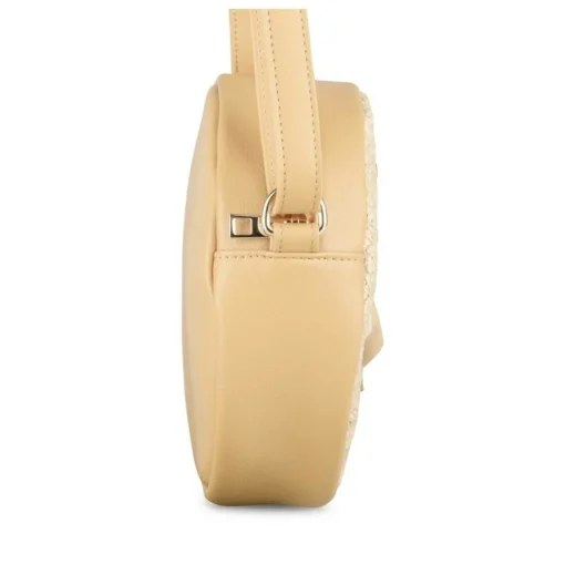 Sac à Main JAUNE Femme Motif Fleuri