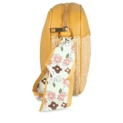 Sac à Main JAUNE Femme Motif Uni