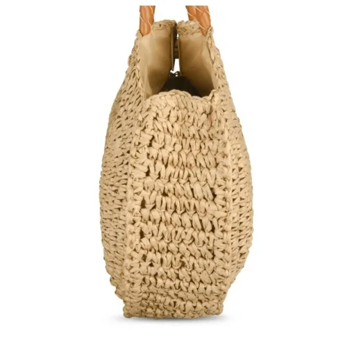 Sac à Main JAUNE Femme Motif Uni