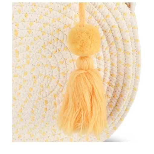 Sac à Main JAUNE Femme Motif Uni