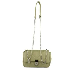 Sac à Main KAKI Femme Motif Uni