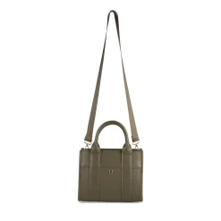 Sac à Main KAKI Femme Motif Uni