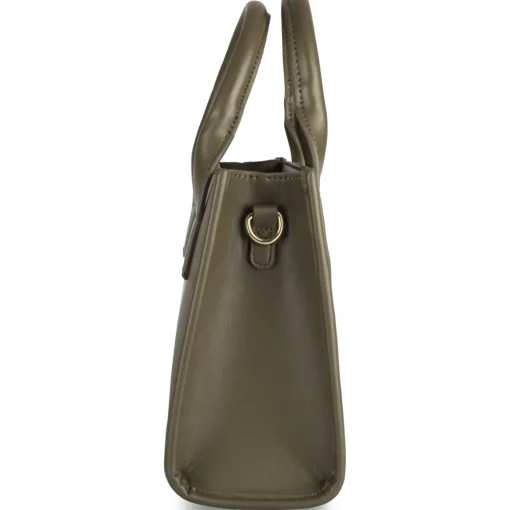 Sac à Main KAKI Femme Motif Uni