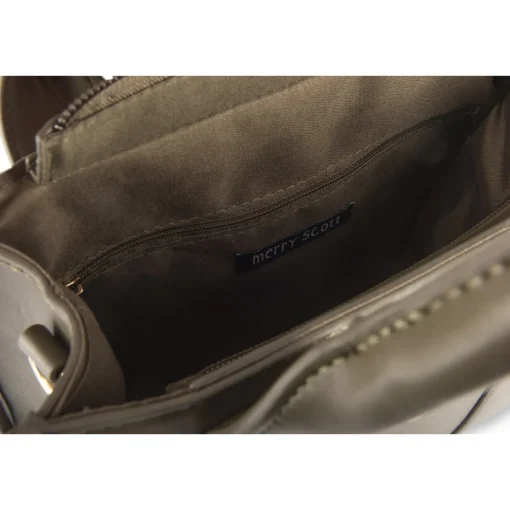 Sac à Main KAKI Femme Motif Uni