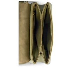 Sac à Main KAKI Femme Motif Uni