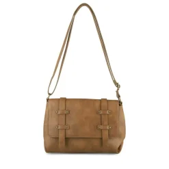 Sac à Main MARRON Femme Motif Uni