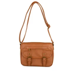 Sac à Main MARRON Femme Motif Uni