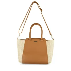 Sac à Main MARRON Femme Motif Uni