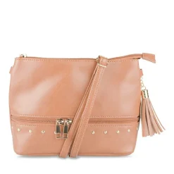 Sac à Main MARRON Femme Motif Uni
