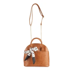 Sac à Main MARRON Femme Motif Uni