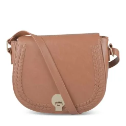 Sac à Main MARRON Femme Motif Uni