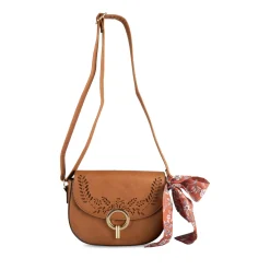 Sac à Main MARRON Femme Motif Uni