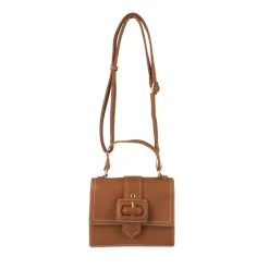 Sac à Main MARRON Femme Motif Uni