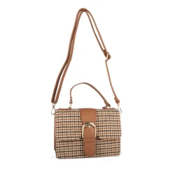 Sac à Main MARRON Femme Motif Uni