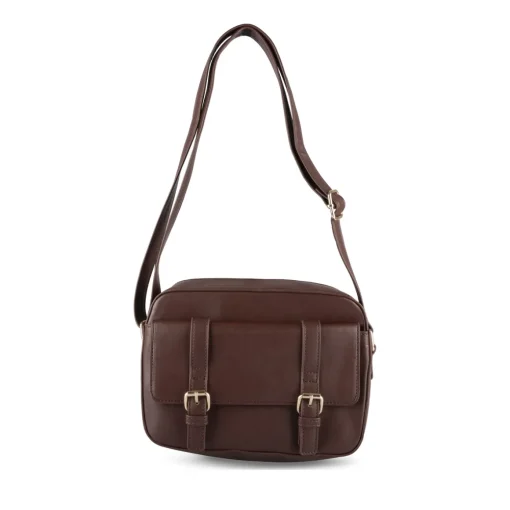 Sac à Main MARRON Femme Motif Uni