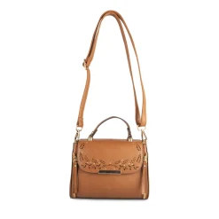Sac à Main MARRON Femme Motif Uni