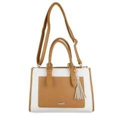 Sac à Main MARRON Femme Motif Uni