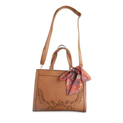 Sac à Main MARRON Femme Motif Uni
