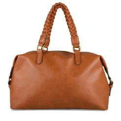 Sac à Main MARRON Femme Motif Uni