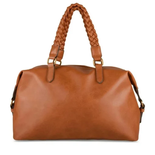 Sac à Main MARRON Femme Motif Uni