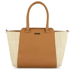 Sac à Main MARRON Femme Motif Uni