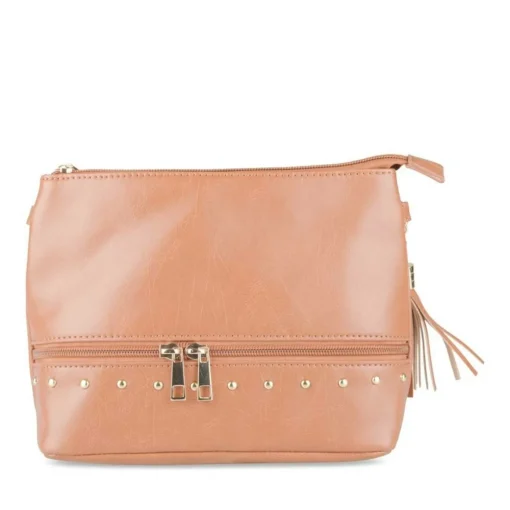 Sac à Main MARRON Femme Motif Uni