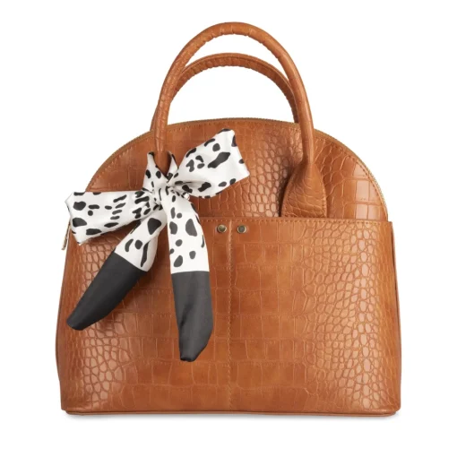 Sac à Main MARRON Femme Motif Uni
