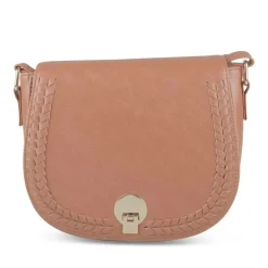 Sac à Main MARRON Femme Motif Uni