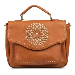 Sac à Main MARRON Femme Motif Uni