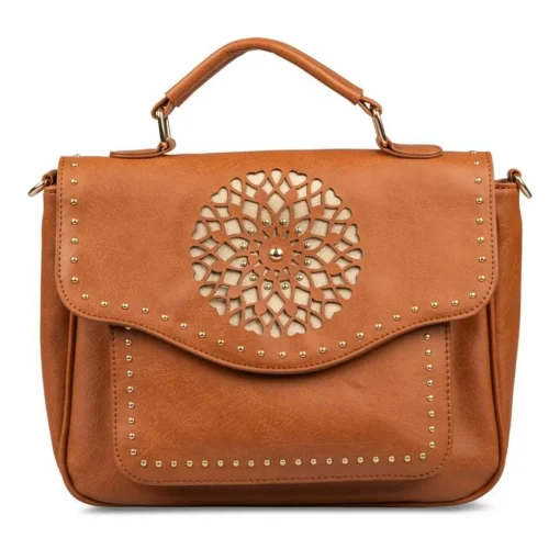 Sac à Main MARRON Femme Motif Uni