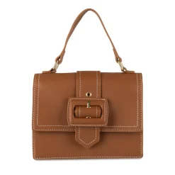 Sac à Main MARRON Femme Motif Uni