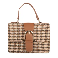 Sac à Main MARRON Femme Motif Uni