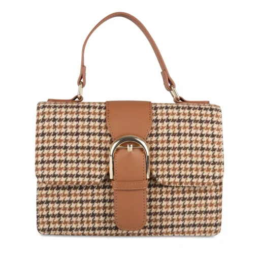 Sac à Main MARRON Femme Motif Uni