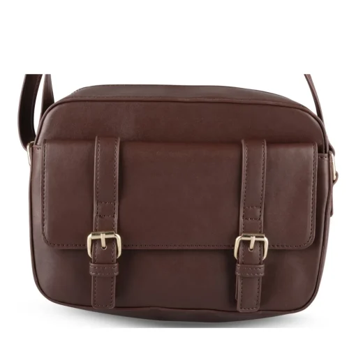 Sac à Main MARRON Femme Motif Uni