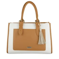 Sac à Main MARRON Femme Motif Uni