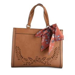 Sac à Main MARRON Femme Motif Uni