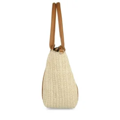 Sac à Main MARRON Femme Motif Uni