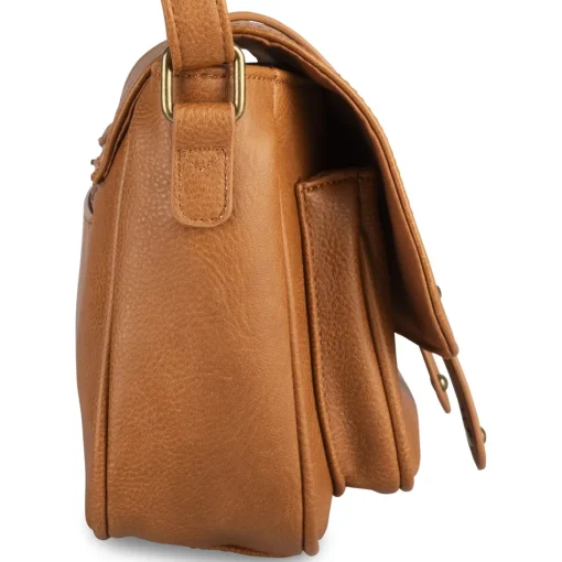 Sac à Main MARRON Femme Motif Uni